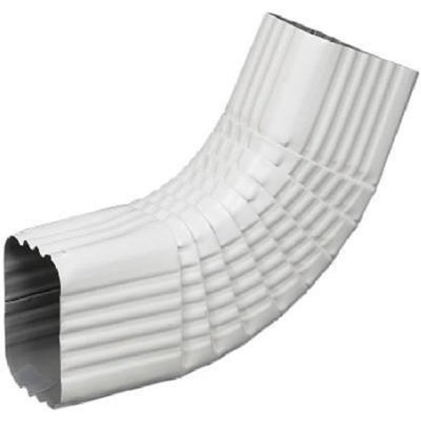 Amerimax Home Products 2x3 WHT ALU B Elbow 27065